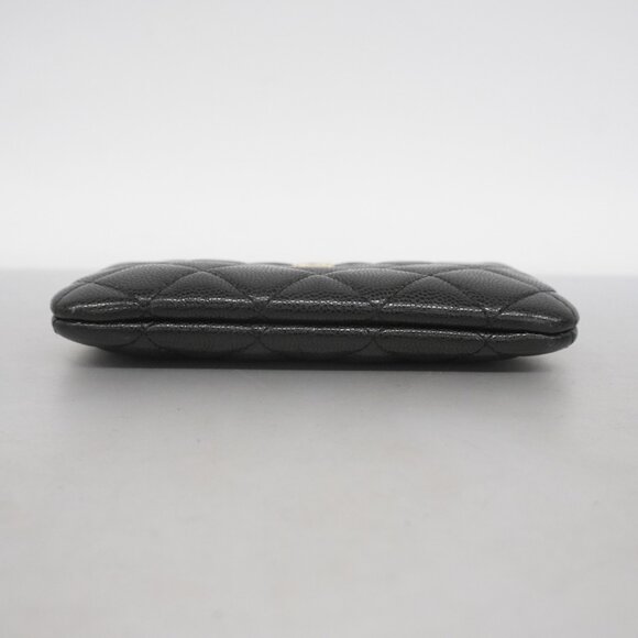 CHANEL Black Caviar Leather Wallet - Picture 2 of 12